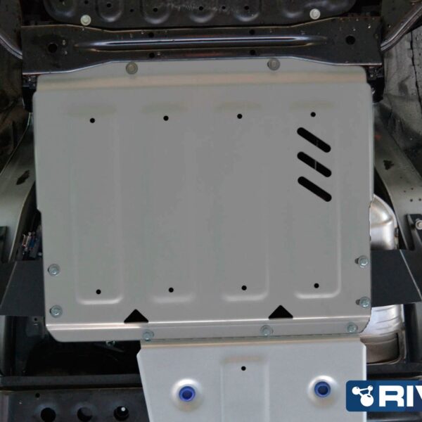 Alternative view of PLAQUE PROTECTION RIVAL BOITE TRANSFERT MITSUBISHI PAJERO 3/4 2000->