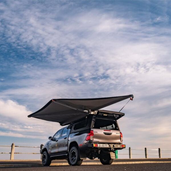 Auvent 2m60 180° côté gauche Alu-Cab