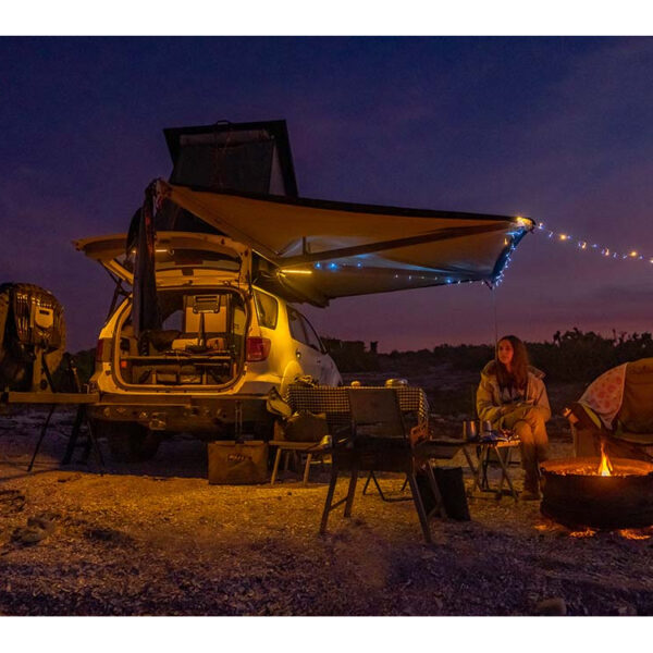 Auvent 2m60 180° côté droit Alu-Cab