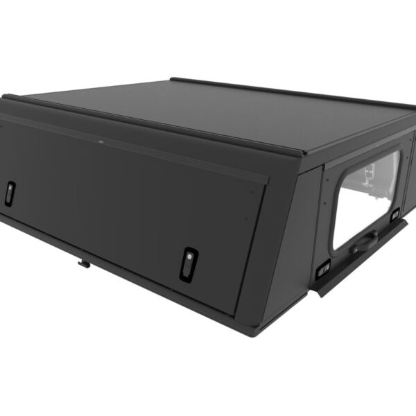 Hardtop Adventure noir lisse double cabine Ford Ranger 2012-2022 Alu-Cab