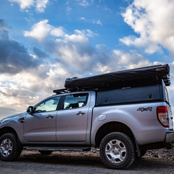 Hardtop Explorer noir lisse Double Cabine Ford Ranger 2022+ Alu-Cab