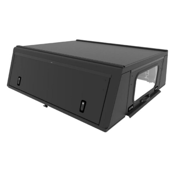 Hardtop Adventure noir lisse Isuzu D-Max 2012-2020 double cabine Alu-Cab