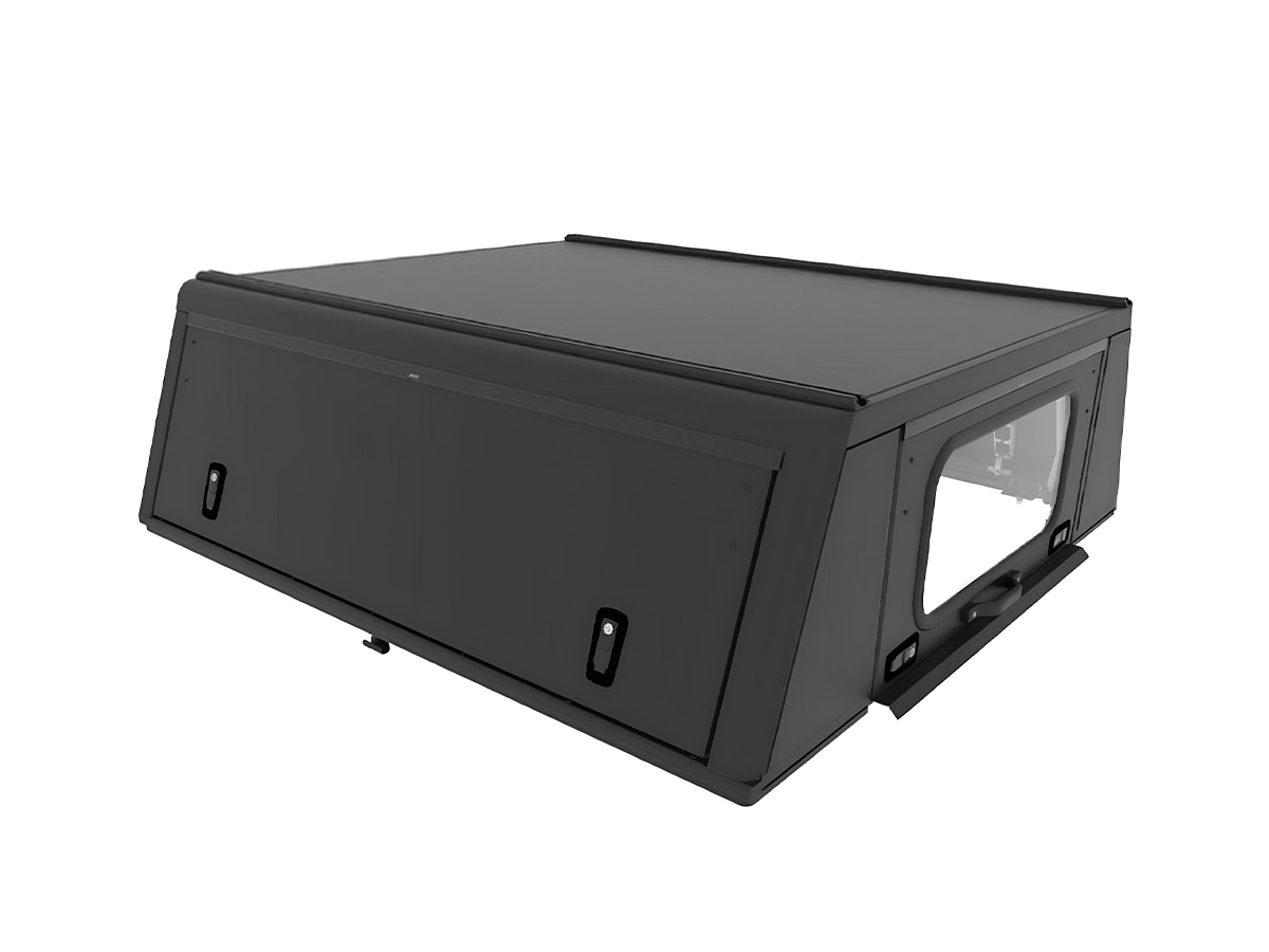Hardtop Adventure noir/ lisse Isuzu D-Max 2021+ double cabine Alu-Cab