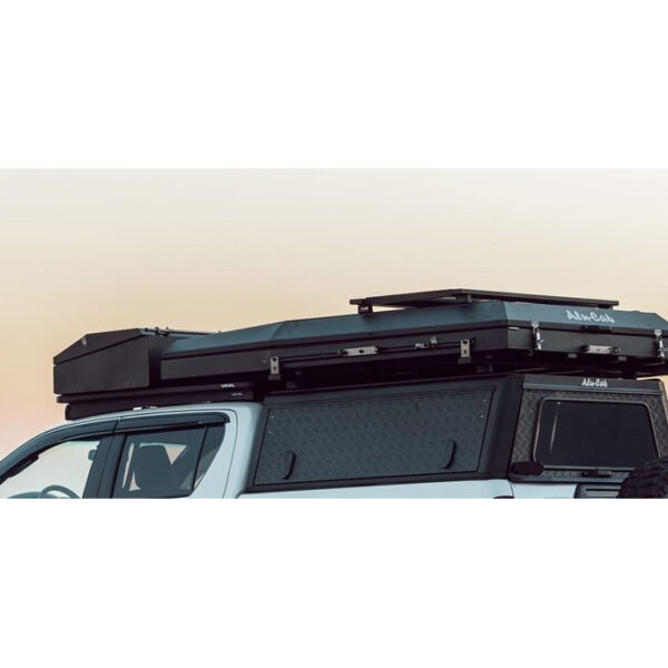 Hardtop Explorer noir strié Toyota Hilux 2005-2015 double cabine Alu-Cab
