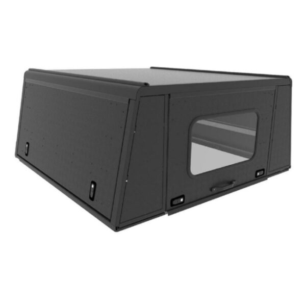 Hardtop Adventure noir strié Toyota Land Cruiser 79 1999+ double cabine Alu-Cab
