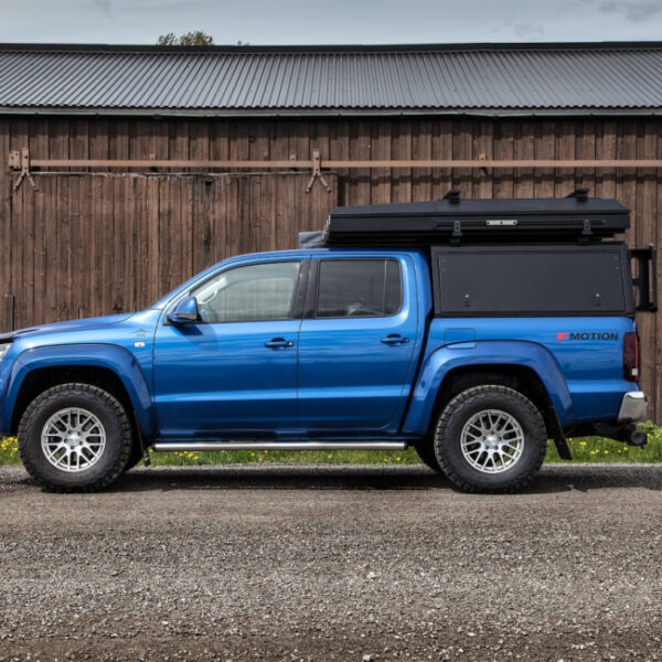 Hardtop Adventure noir lisse Volkswagen Amarok 2010-2022 double cabine Alu-Cab