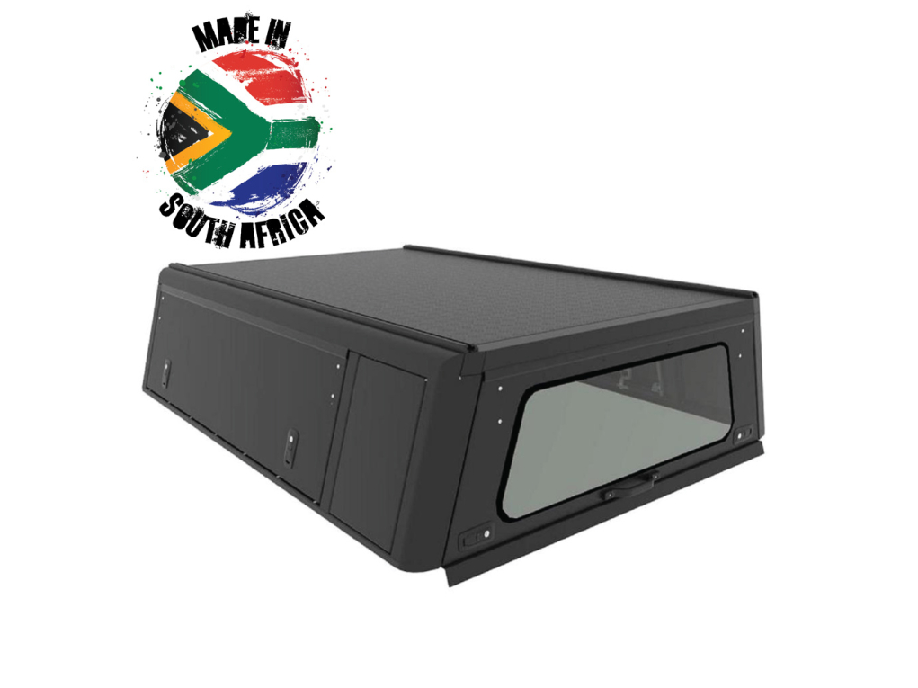 Hardtop Explorer noir lisse Mitsubishi L200 2016+ Club-Cab Alu-Cab