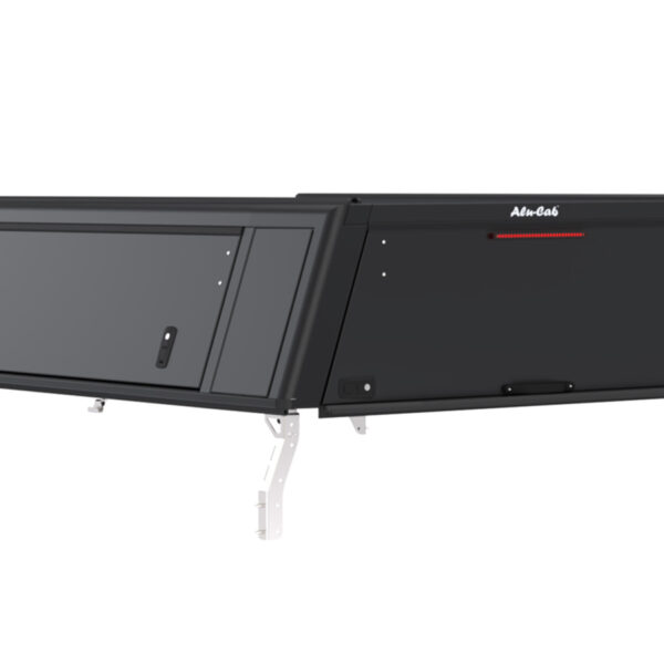 Hardtop Explorer Guard aluminium noir lisse Toyota Hilux Revo extra cabine Alu Cab