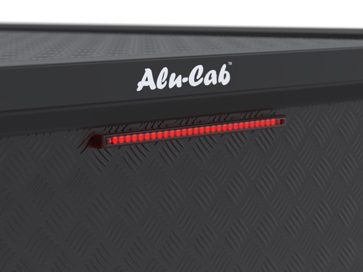 Hardtop Explorer Guard aluminium noir strié Toyota Hilux Revo extra cabine Alu Cab – Image 10