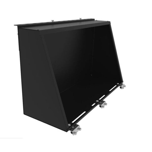 Compartiment latéral intérieur universel 1250mm noir pour hardtop Alu-Cab