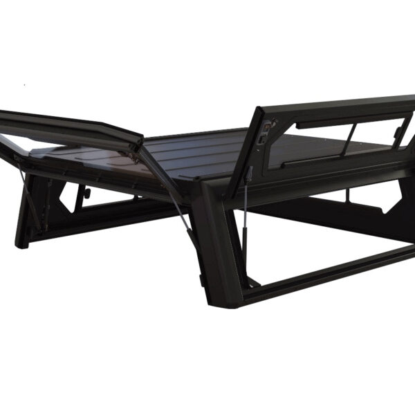 Hardtop Contour noir lisse avec fenêtre latérale pour Mitsubishi L200 2016+ DC Alu-Cab