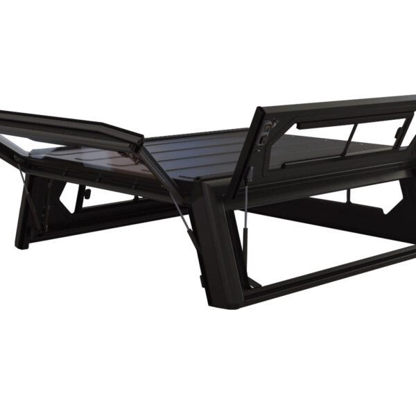 Hardtop Contour noir/ lisse avec fenêtre latérale pour Nissan Navara NP300 EU 2015+ double cabine Alu-Cab