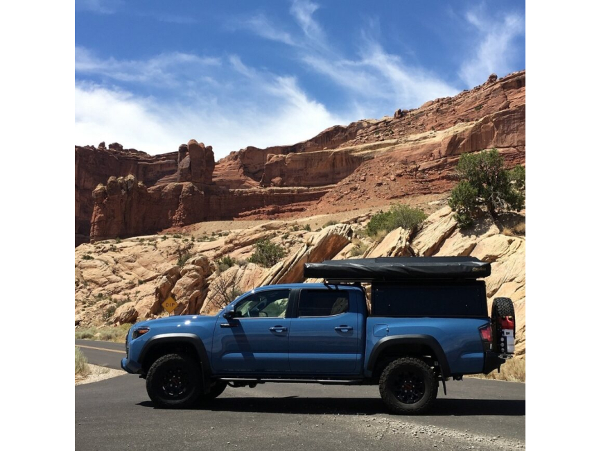 Hardtop Contour Toyota Tacoma Gen 3 benne longue Alu-Cab