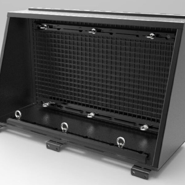 Ensemble grille et compartiments latéral 750mm de hardtop Alu-Cab