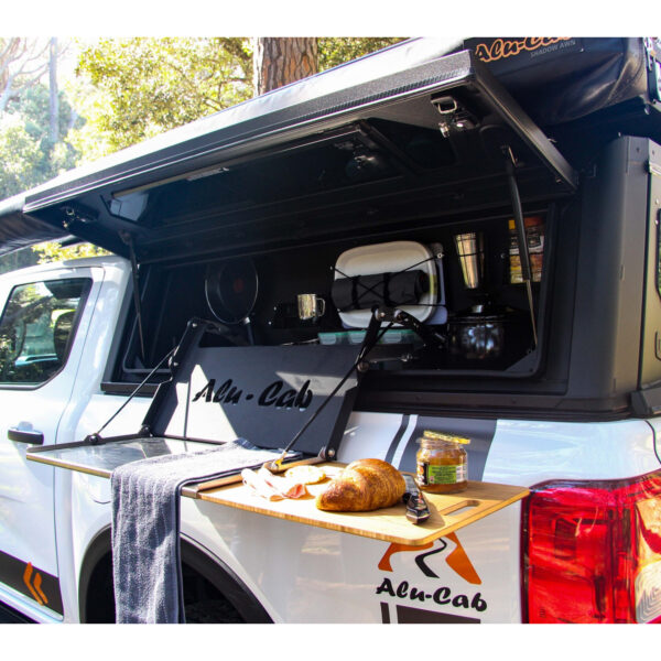 Tablette pliante pour compartiment latéral hard-top Alu-Cab