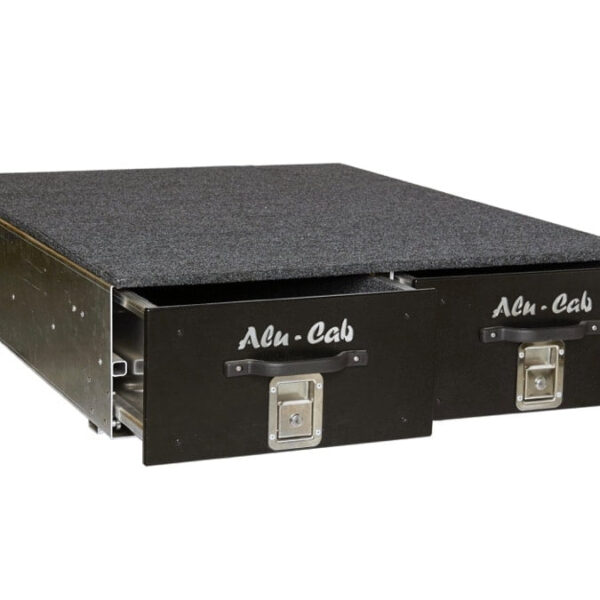 Tiroirs double 750 mm Alu-Cab