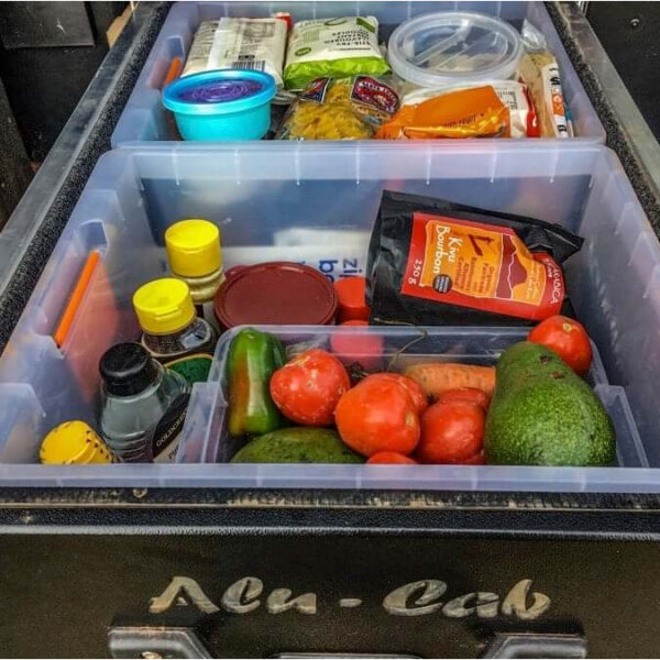 Tiroir simple 1230 mm Alu-Cab