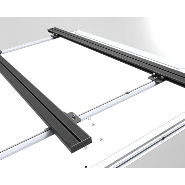 Pieds pour barres de toit transversales 00 mm en noir Alu-Cab