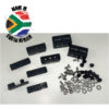 Pieds pour barres de toit transversales 40mm noir Alu-Cab