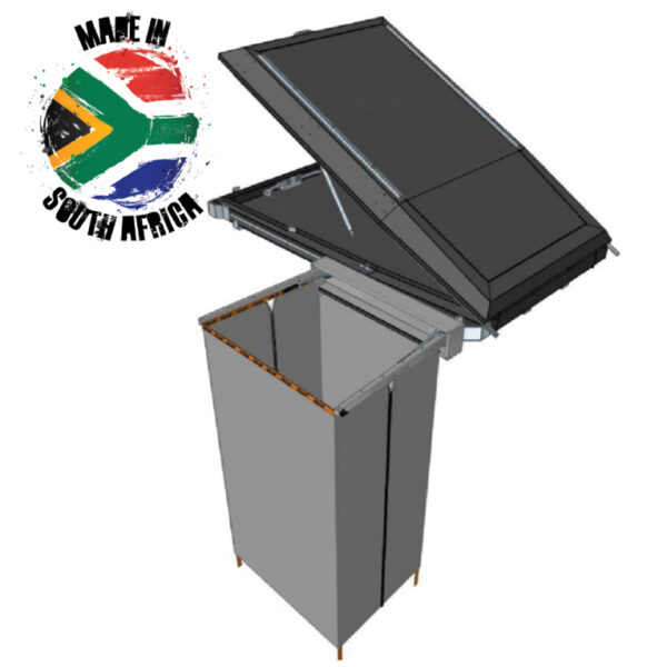 Support en aluminium pour Shower Cube sur Tente Gen3 et Canopy Camper Alu-Cab