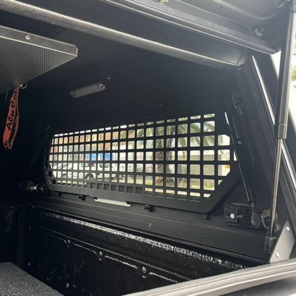 Grille de fenêtre de sécurité vitre du hayon hardtop Contour Alu-Cab