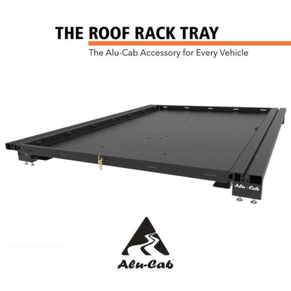 Panier de toit avec supports de table Alu-Cab