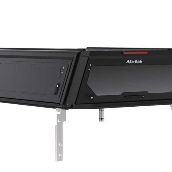 Hardtop Contour noir lisse sans fenêtre latérale Ford Ranger 2023+ double cabine Alu-Cab