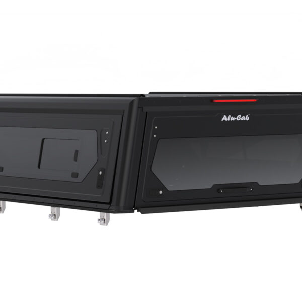 Hardtop Contour noir/ lisse avec fenêtre latérale pour Jeep Gladiator 2019+ Alu-Cab