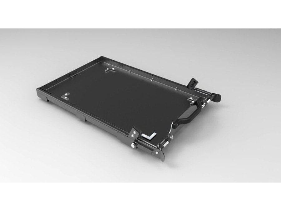 Plateau coulissant basculant pour réfrigérateur 95L Alu-Cab – Image 2