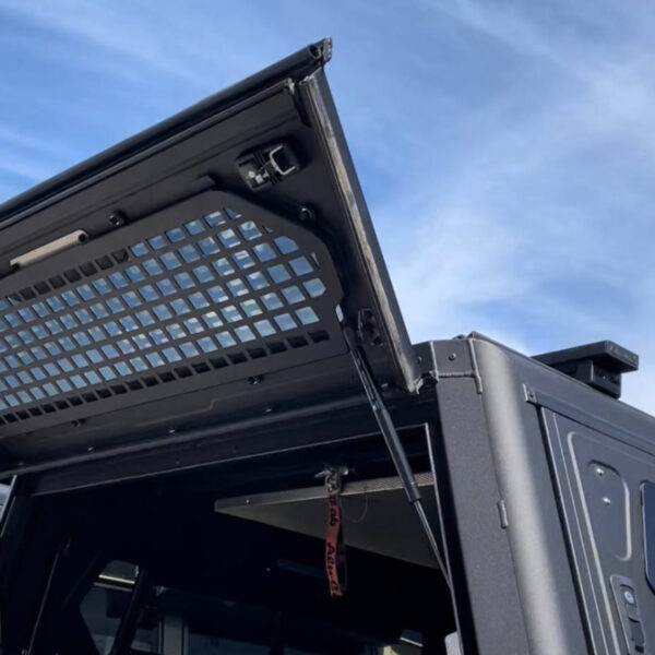 Alternative view of Grille de fenêtre de sécurité vitre du hayon hardtop Contour Alu-Cab