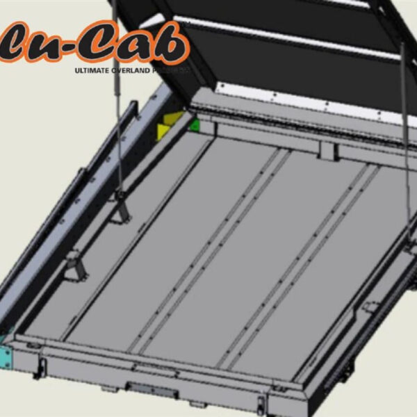 Alternative view of Support de auvent 270° et 180° pour tente de toit Expédition Gen 3 Alu-Cab