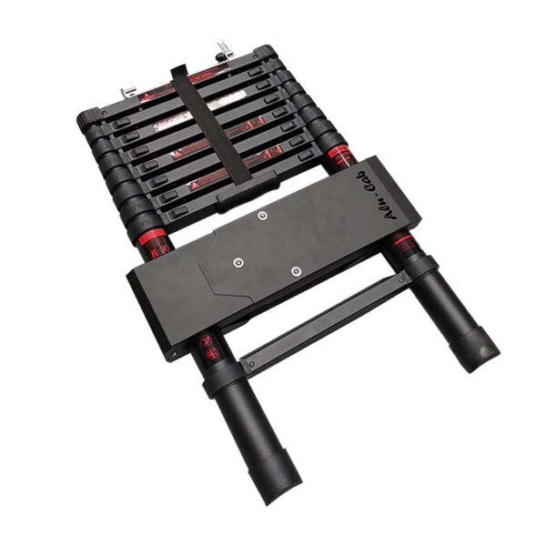 Alternative view of Support d'échelle télescopique plaque Molle sur tente de toit LT-50 Lightweight Alu-Cab