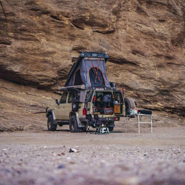 Alternative view of Kit d'aménagement cuisine pour coffre de rangement latéral gauche Toyota GRJ76 Alu-Cab