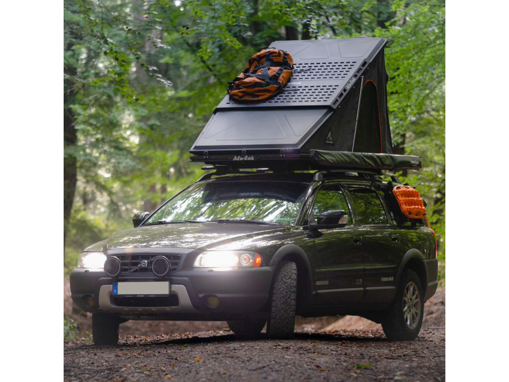 Pack Week-End - Tente de toit Alu-Cab LT-50 Lightweight Noire – Image 2