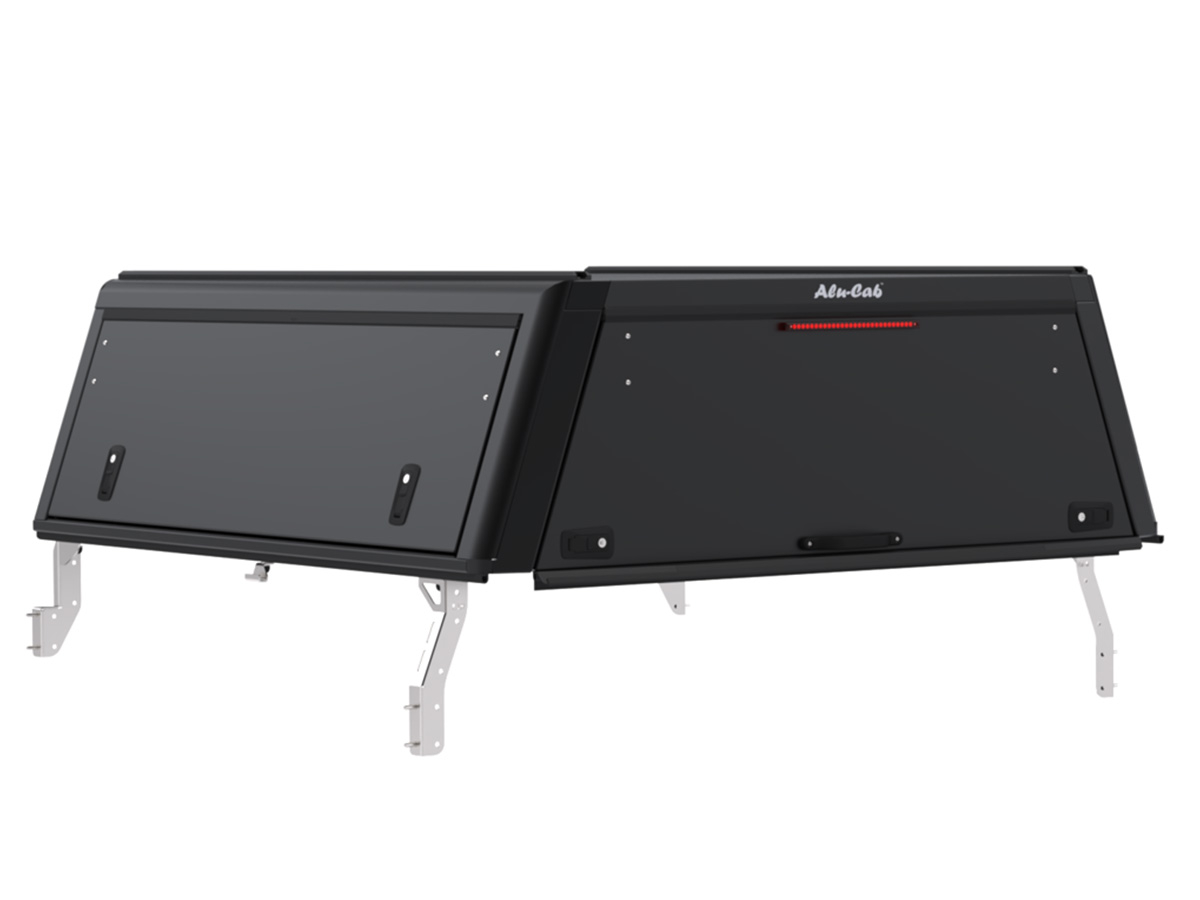 Hardtop Explorer Guard aluminium noir lisse Toyota Hilux Revo double cabine Alu Cab