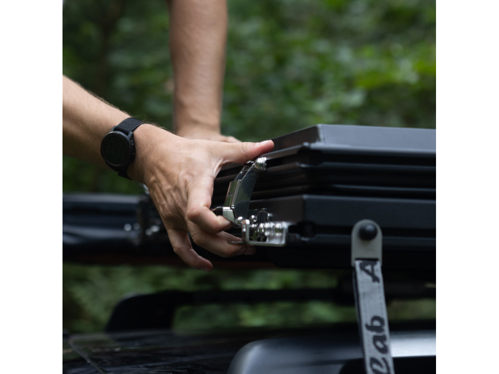 Pack Week-End - Tente de toit Alu-Cab LT-50 Lightweight Noire – Image 3