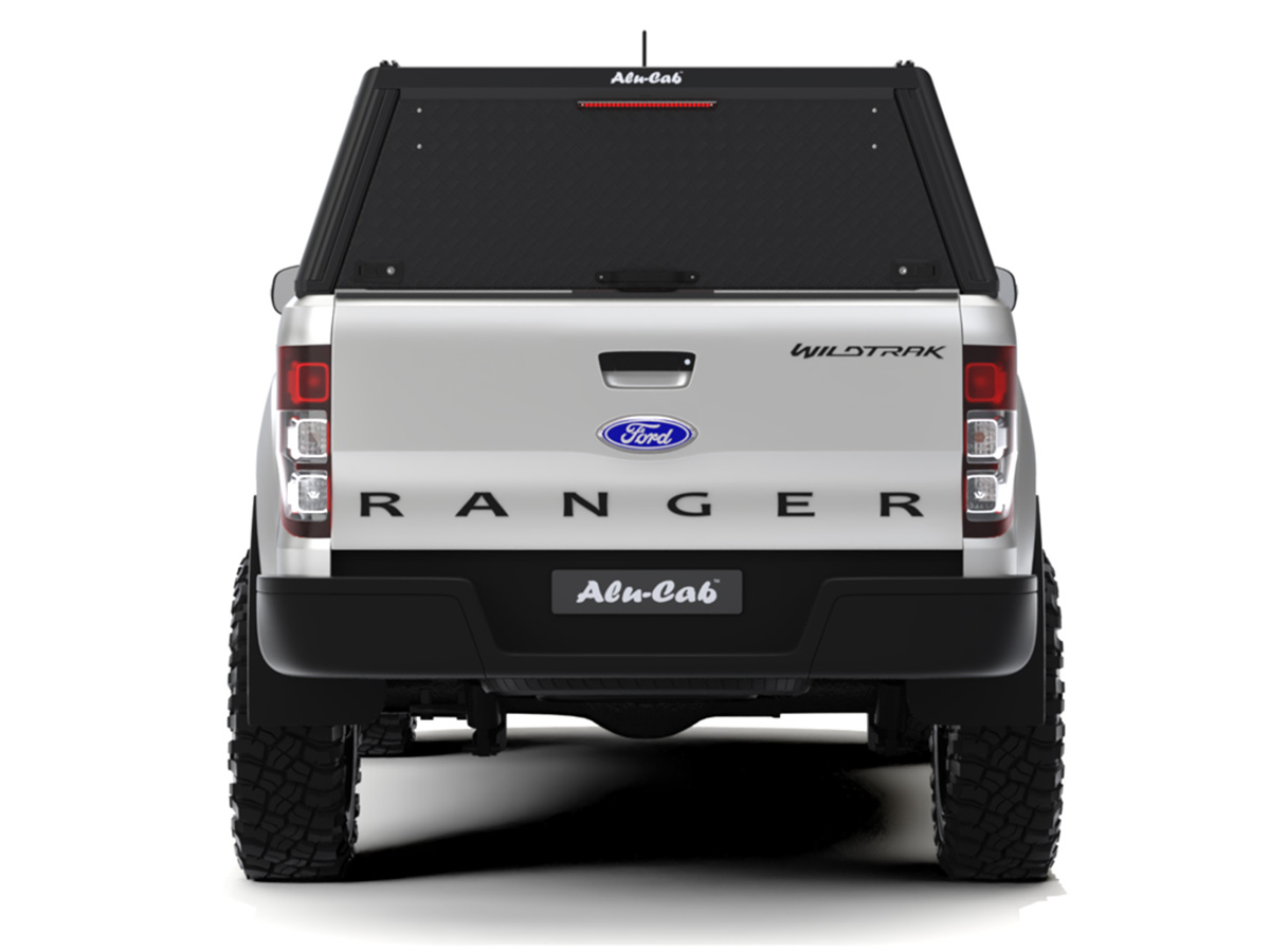 Hardtop Explorer Guard aluminium noir strié Ford Ranger 2012-2022 double cabine Alu Cab – Image 6