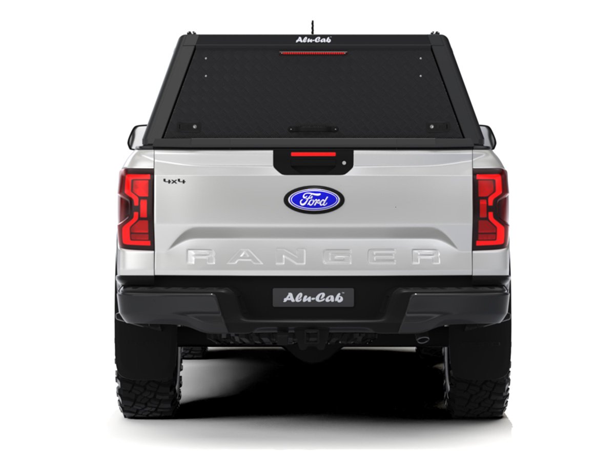 Hardtop Explorer Guard aluminium noir strié Ford Ranger 2023+ double cabine Alu Cab – Image 7