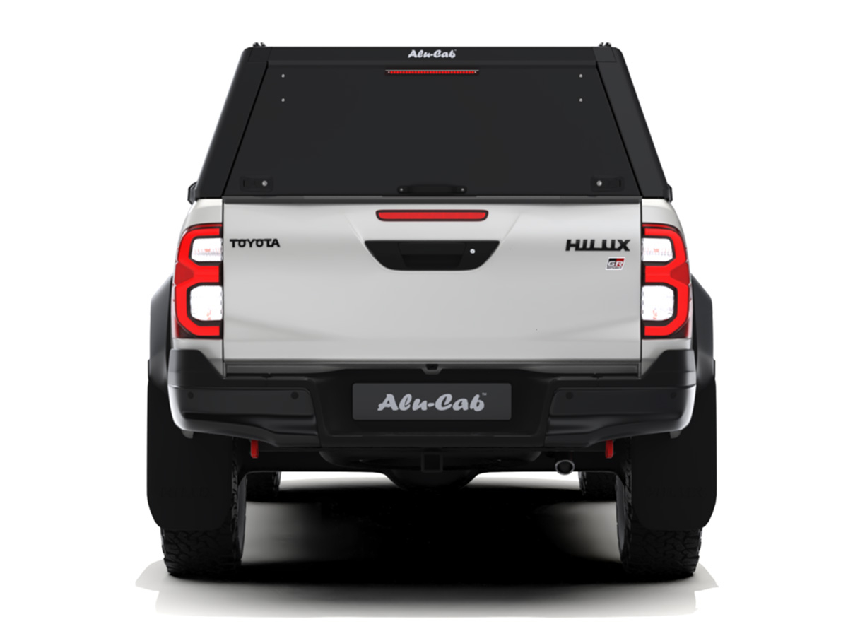 Hardtop Explorer Guard aluminium noir lisse Toyota Hilux Revo double cabine Alu Cab – Image 6