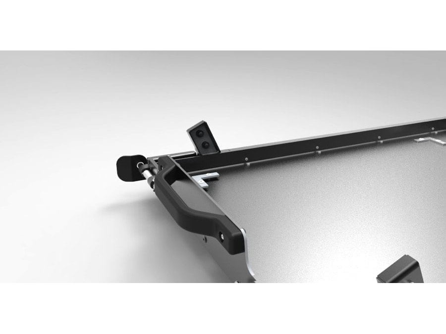 Plateau coulissant basculant pour réfrigérateur 95L Alu-Cab – Image 3