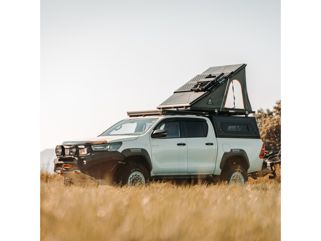 Pack Week-End - Tente de toit Alu-Cab LT-50 Lightweight Noire – Image 4