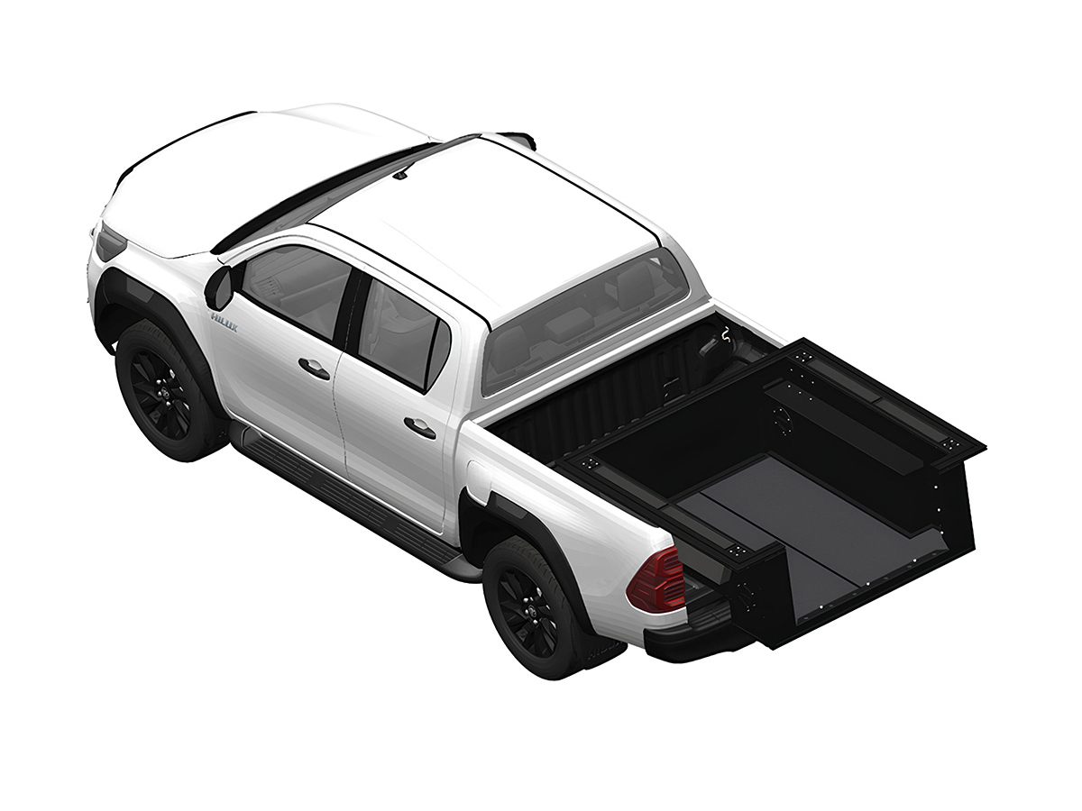 Plateforme ModCAP Alu-Cab Drive Off pour double cabine – Image 2