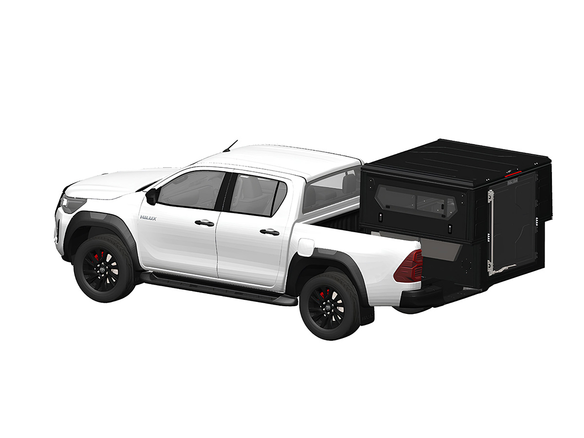 Plateforme ModCAP Alu-Cab Drive Off pour double cabine – Image 3