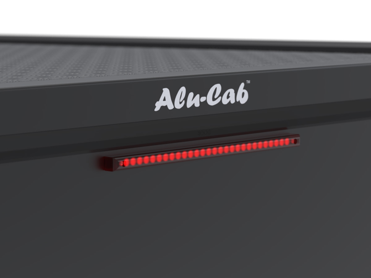 Hardtop Explorer Guard aluminium noir lisse Toyota Hilux Revo double cabine Alu Cab – Image 9