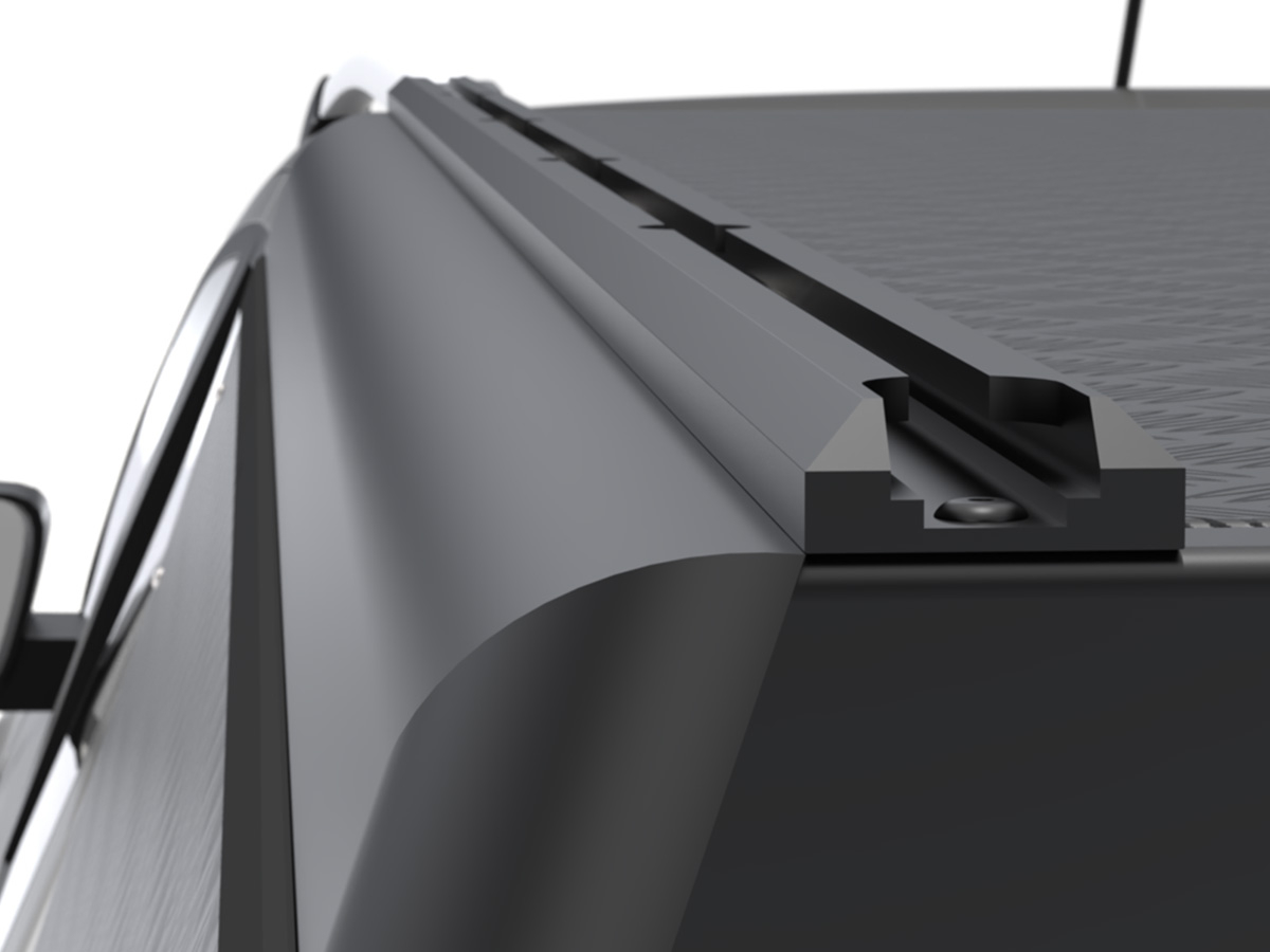 Hardtop Explorer Guard aluminium noir strié Ford Ranger 2012-2022 double cabine Alu Cab – Image 8