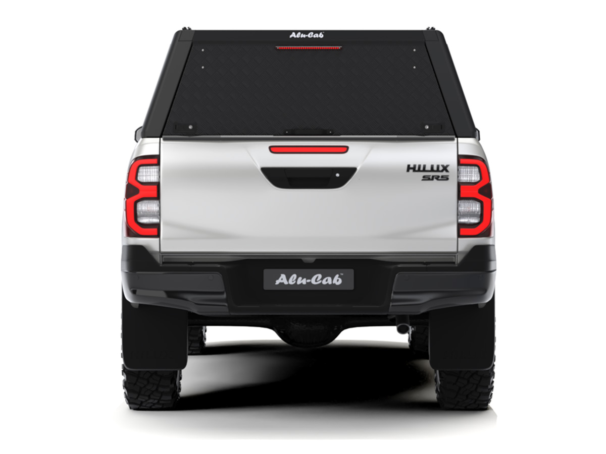 Hardtop Explorer Guard aluminium noir strié Toyota Hilux Revo extra cabine Alu Cab – Image 6