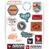 Autocollant Abian plaquette A4