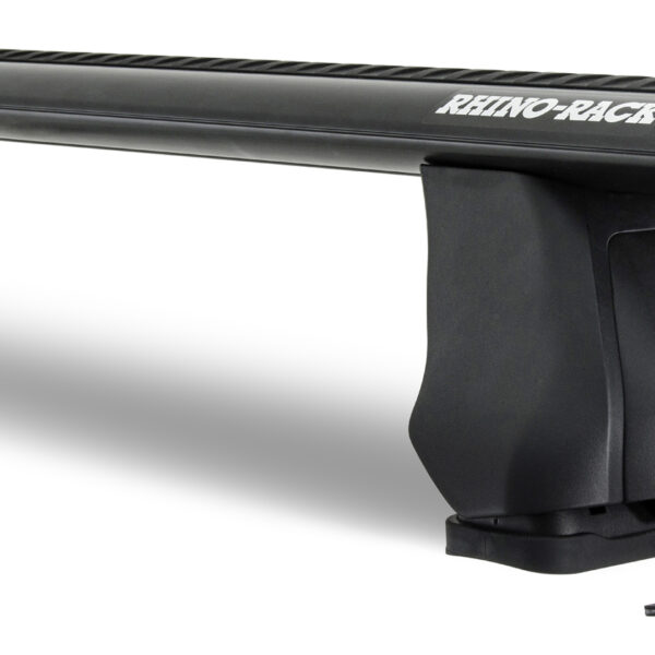 Kit 1 barre de toit noire Vortex 1370mm pied 2500 Chevrolet Silverado 1500 & HD 2007-2014