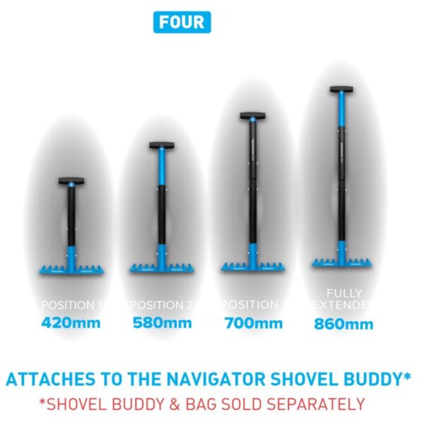 RAKE BUDDY RAKE HEAD FITS TO NAV SHOVEL