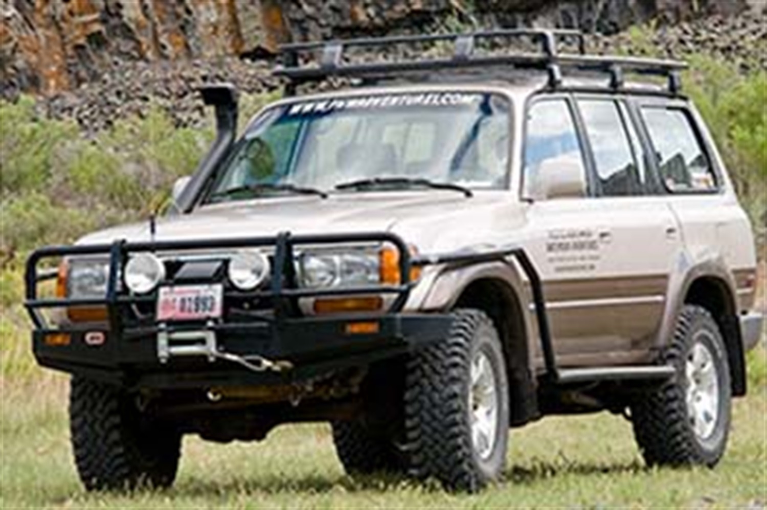 Pare chocs Winch Bar HDJ80 VX